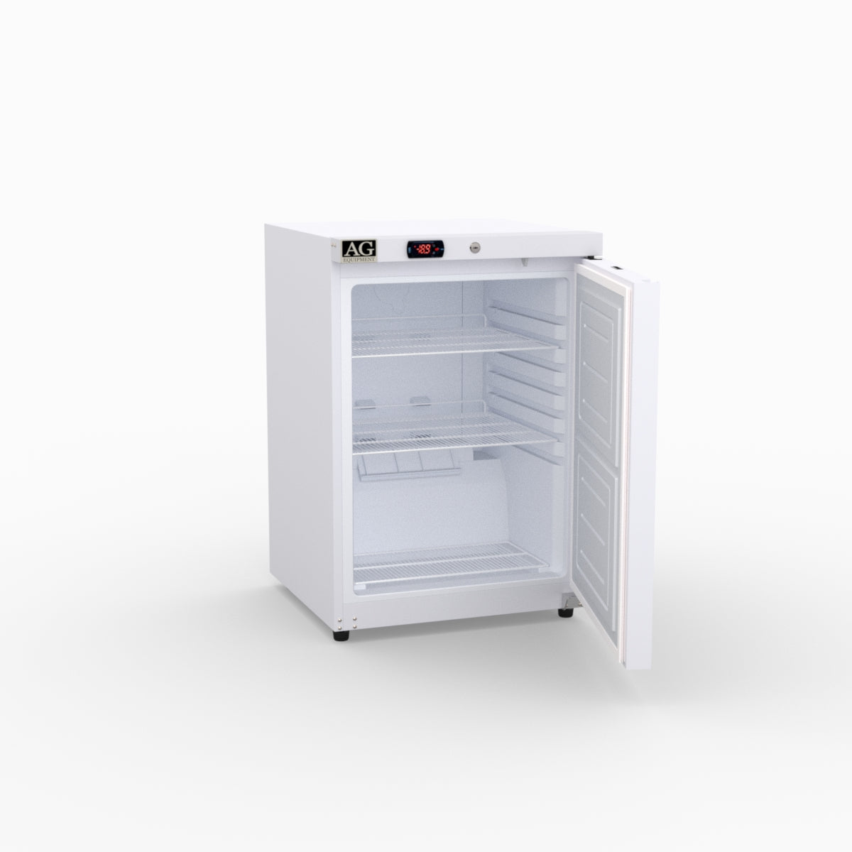 AG 200L Underbench Single Door Ventilated Freezer