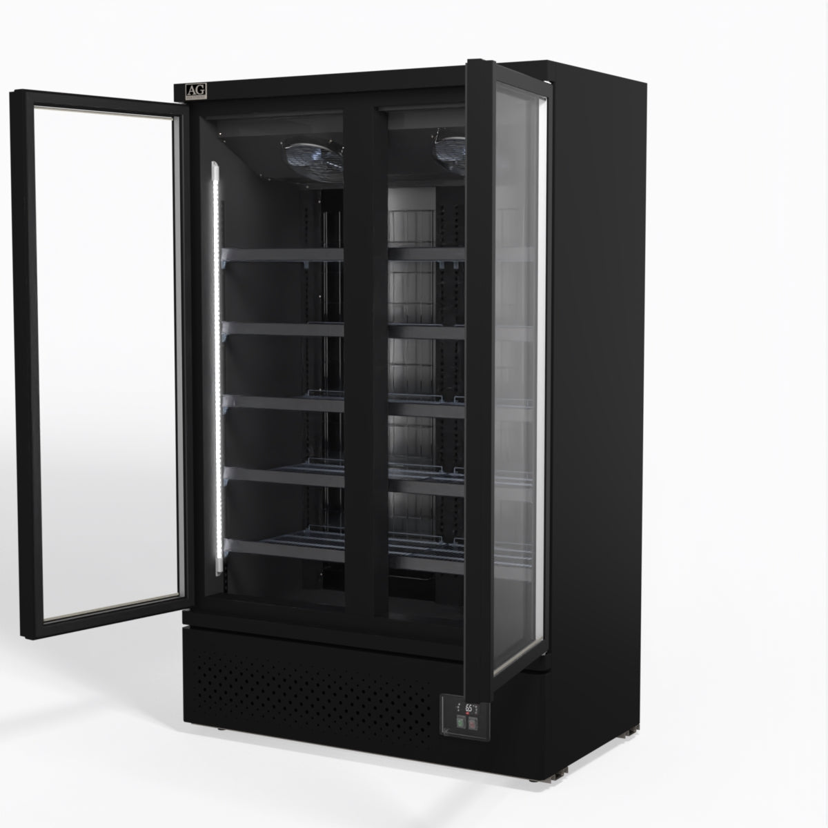 AG Supermarket Two Doors Upright Display Freezer
