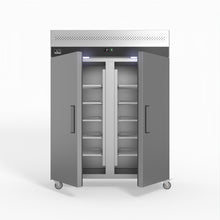 Load image into Gallery viewer, AG 1300 Litre Upright Double Stainless Steel Door Fridge