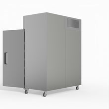 Load image into Gallery viewer, AG 1300 Litre Upright Double Stainless Steel Door Fridge