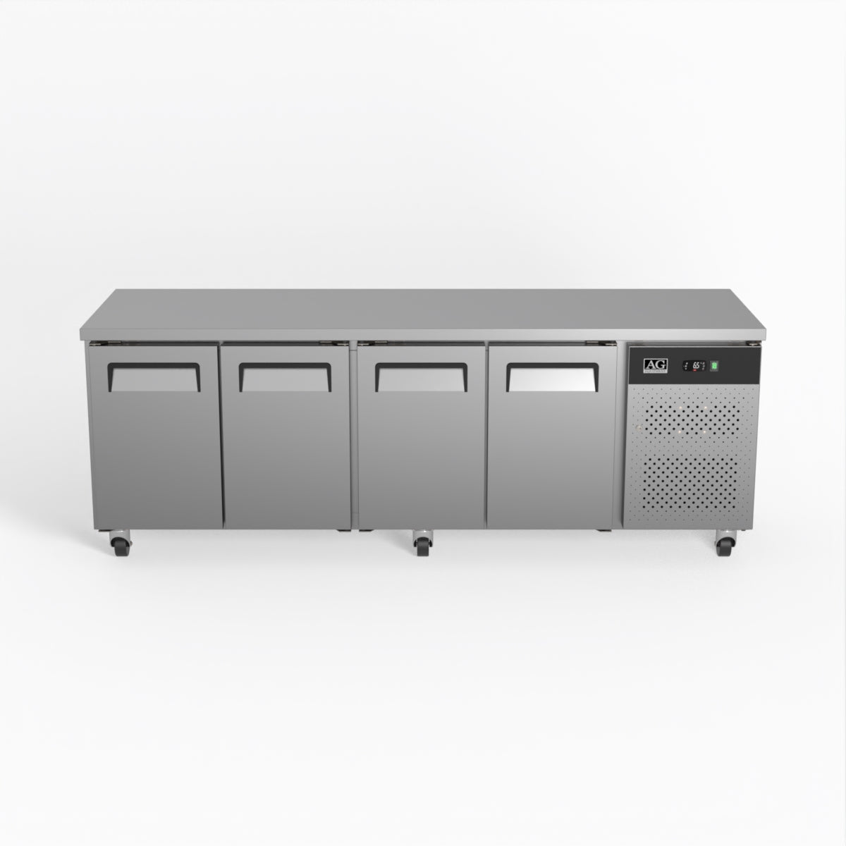 AG Commercial Four Door Worktop / Under Bench Fridge 700mm Depth