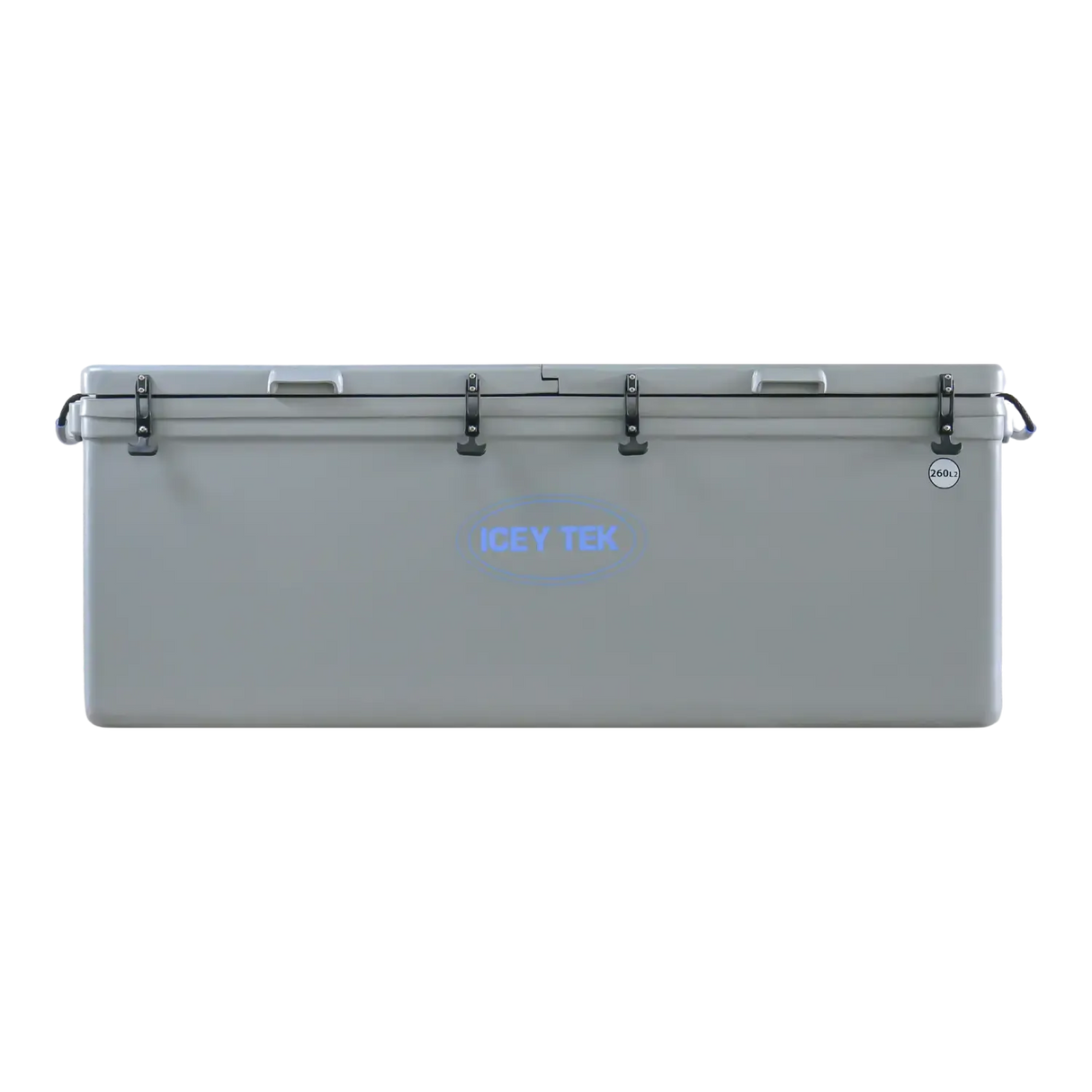 ICEY TEK 260L Split Lid Long Ice Box Cooler GREY IT260SL