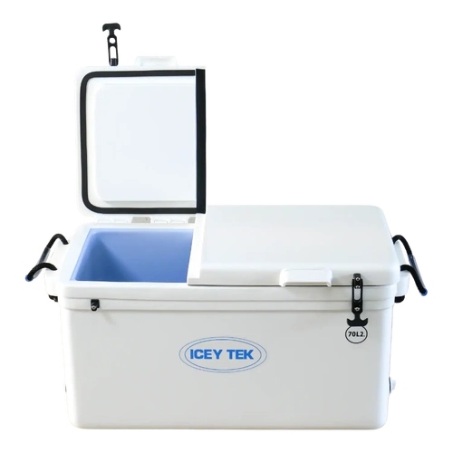 ICEY TEK 70L Split Lid Cooler SPLIT LID WHITE IT70SL