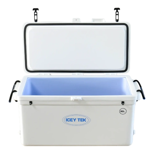 ICEY TEK 90L Long Ice Box Cooler WHITE IT90