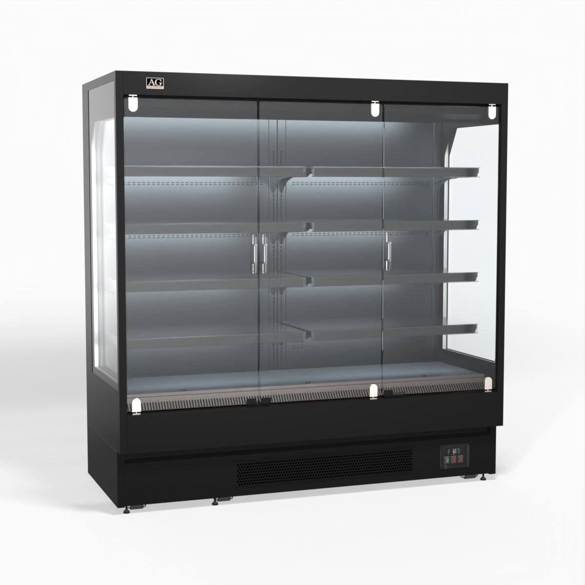 AG 1940mm Supermarket Multi Deck Showcase 3 door Glass Fridge