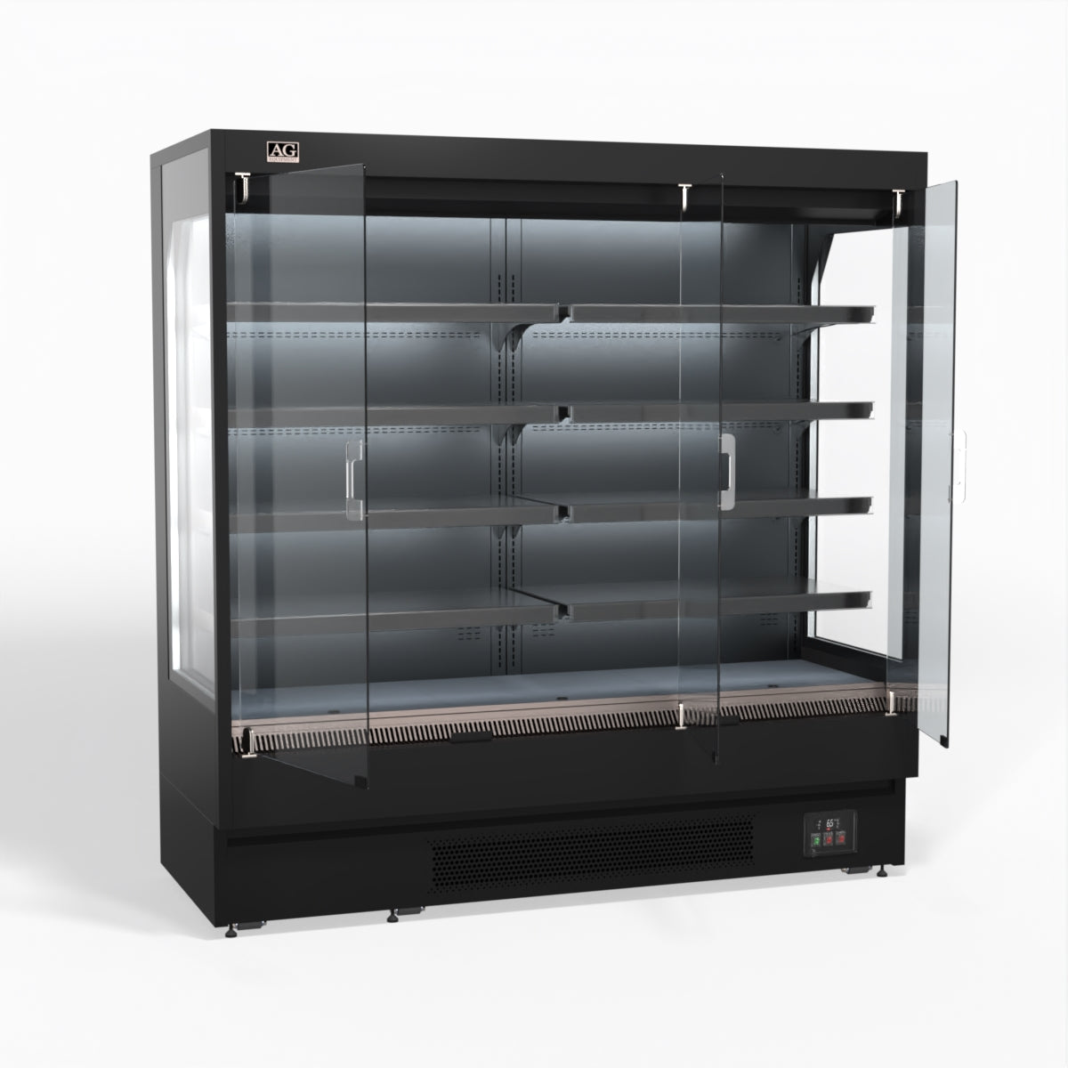AG 1940mm Supermarket Multi Deck Showcase 3 door Glass Fridge