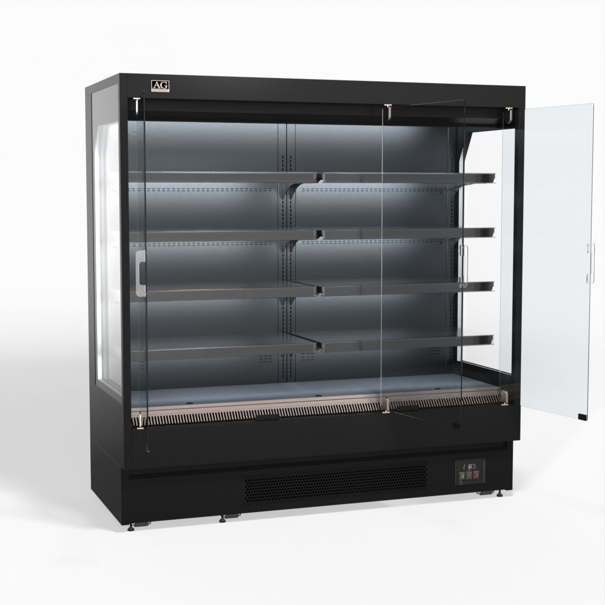 AG 1940mm Supermarket Multi Deck Showcase 3 door Glass Fridge