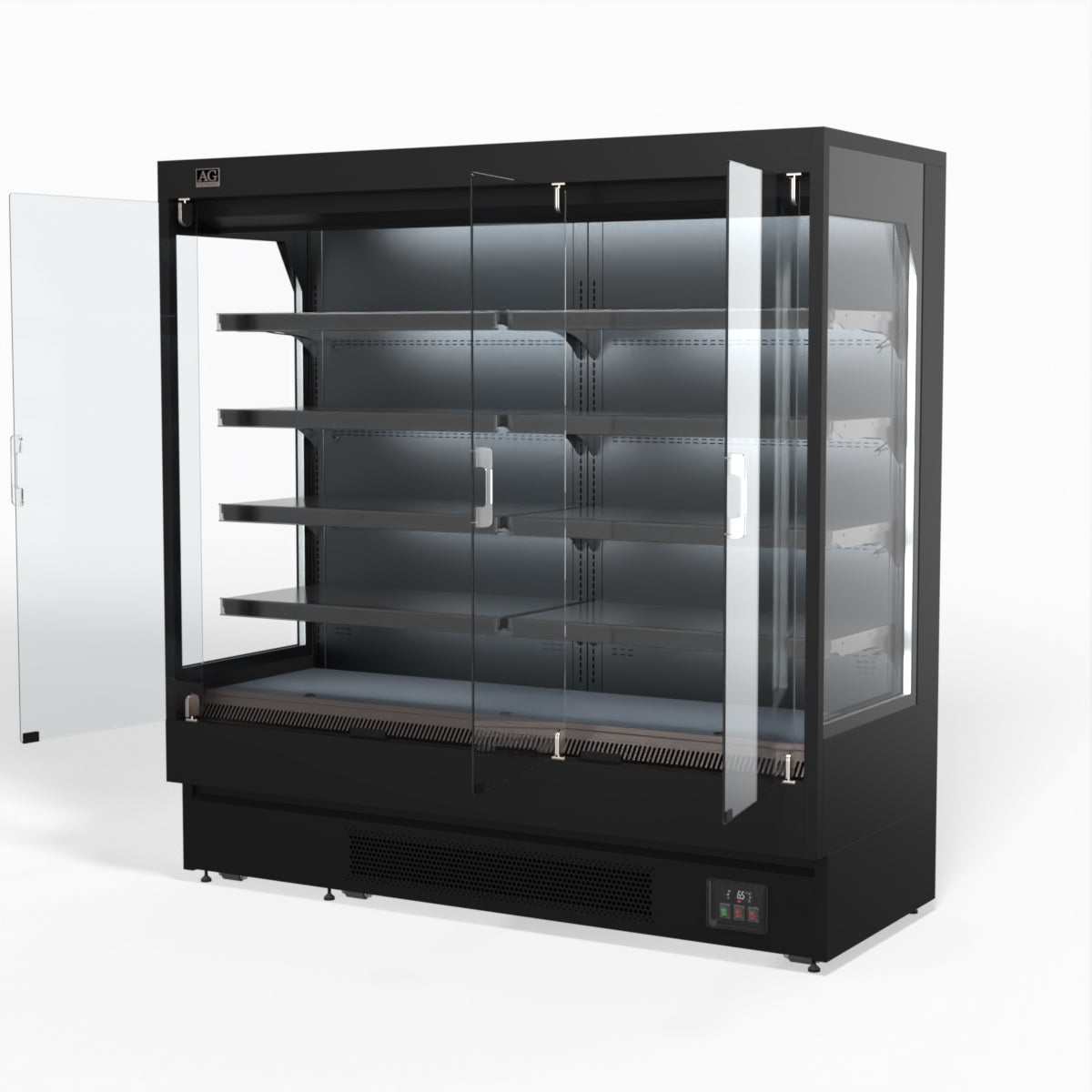 AG 1940mm Supermarket Multi Deck Showcase 3 door Glass Fridge