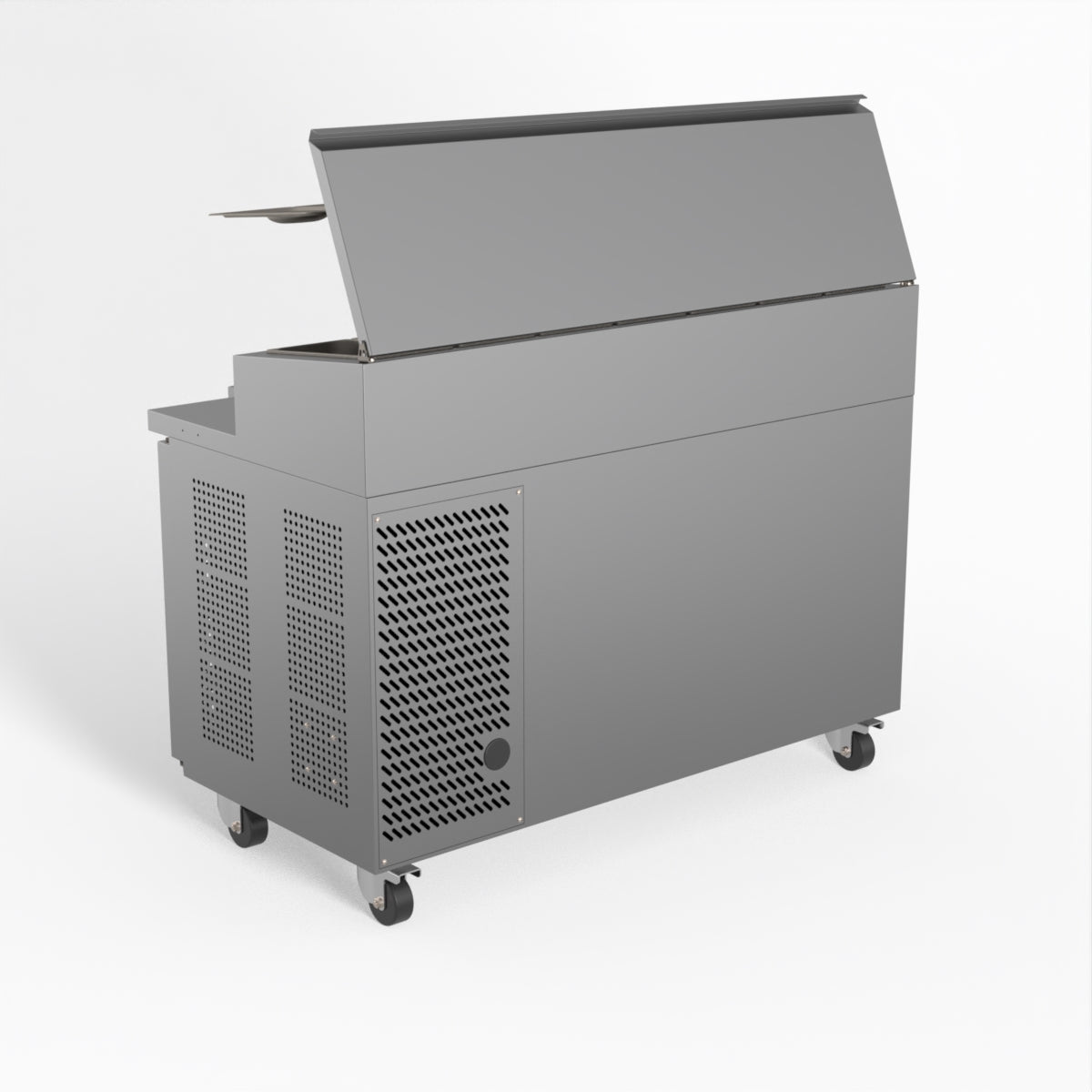 AG 2 Door Saladette Fridge – Fits 7 x 1/3 GN Trays