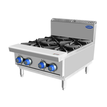 Load image into Gallery viewer, OPEN 4 BURNER COOK TOPS NG AT80G4B-C-NG
