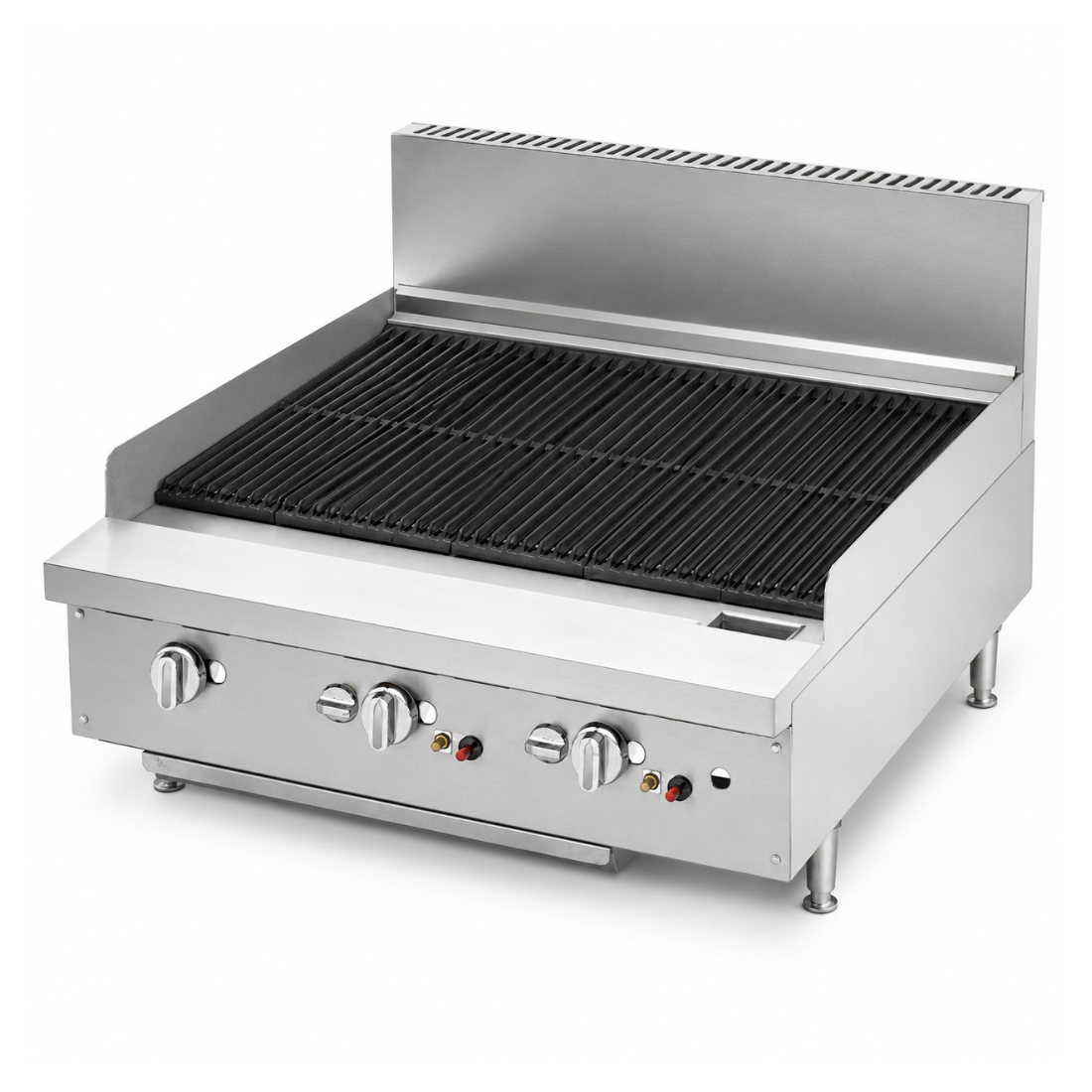 BRENNER Forge 800 Series Char Grill Top LPG with 3 burners - BREG8C-900L