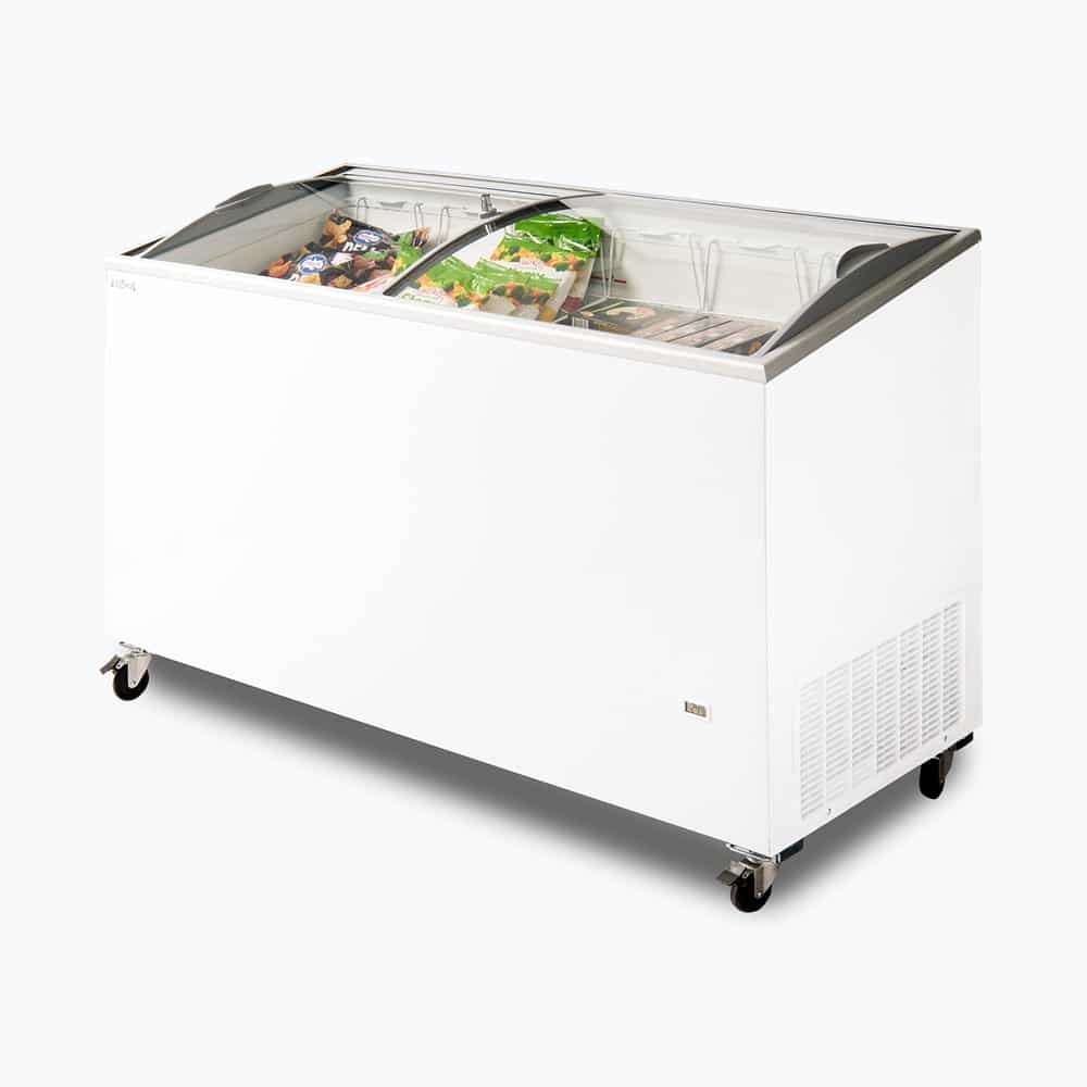 Bromic Display Chest Freezer - 427L - Curved Glass Top (5 Years Warranty)