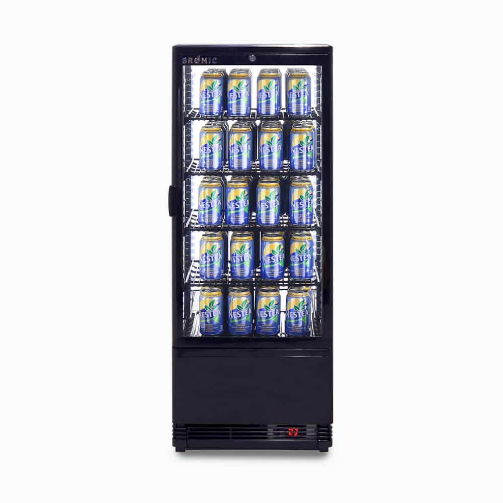 Bromic Countertop Fridge 98L - 1 Door - Flat Glass (5 Years Warranty)