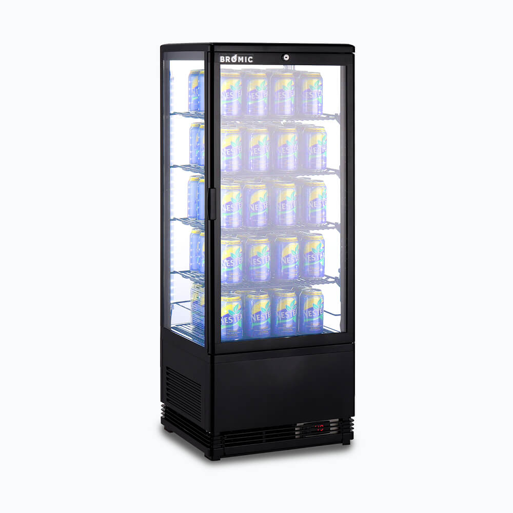 Bromic Countertop Fridge 98L - 1 Door - Flat Glass (5 Years Warranty)