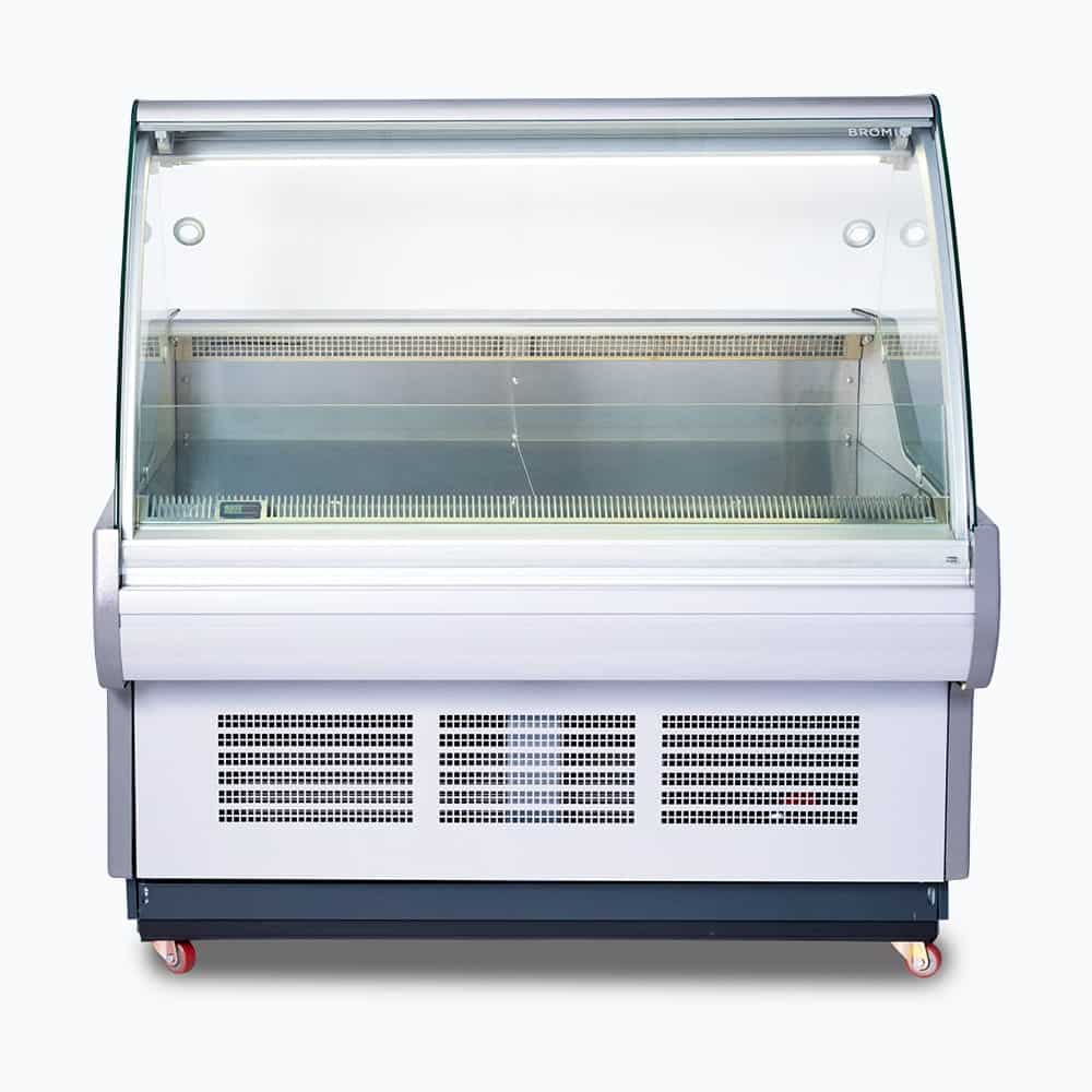 Bromic Curved Glass Deli Display - 1330mm (5 Years Warranty)