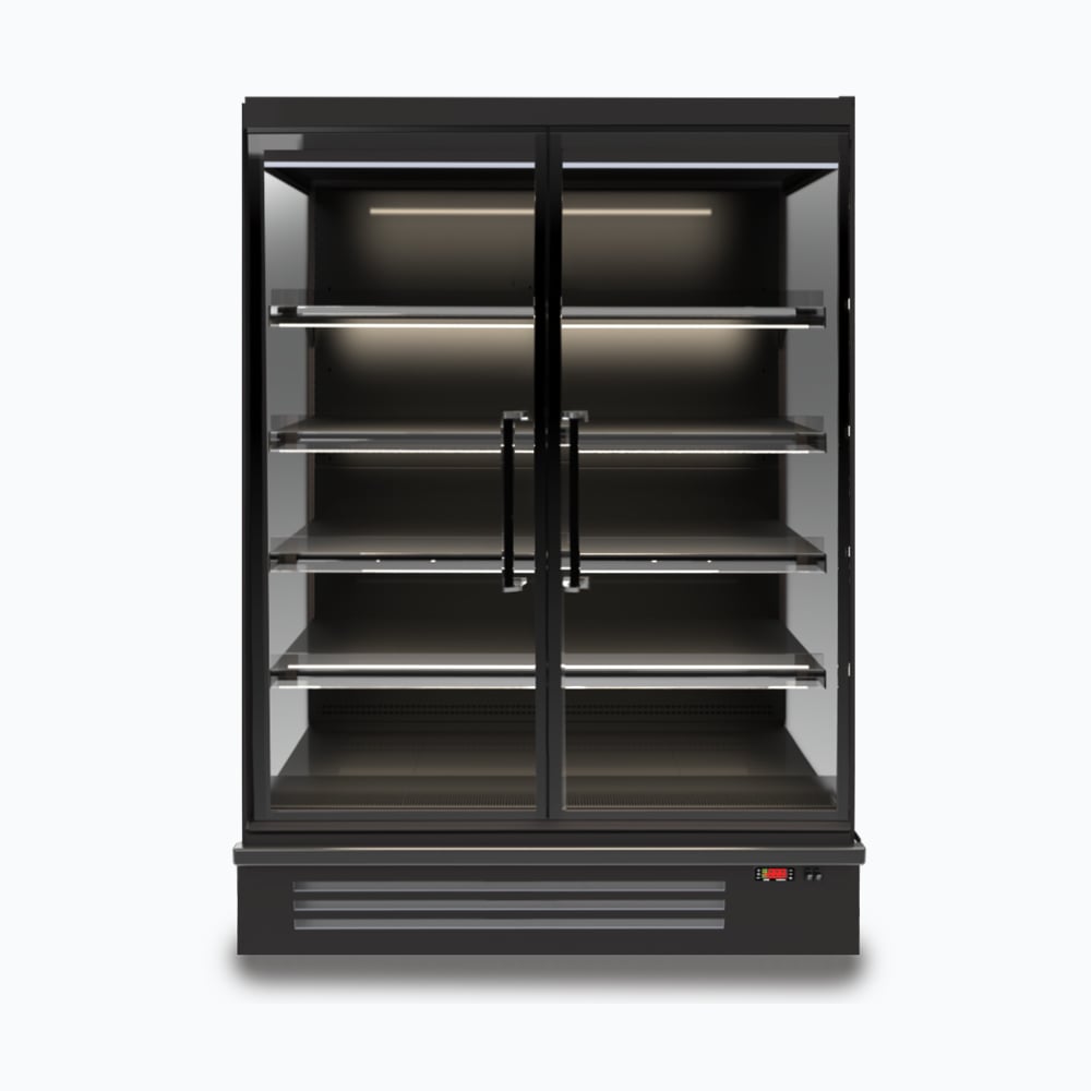 Full Height Multideck Fridge with Doors - 1250mm (5 Years Warranty)