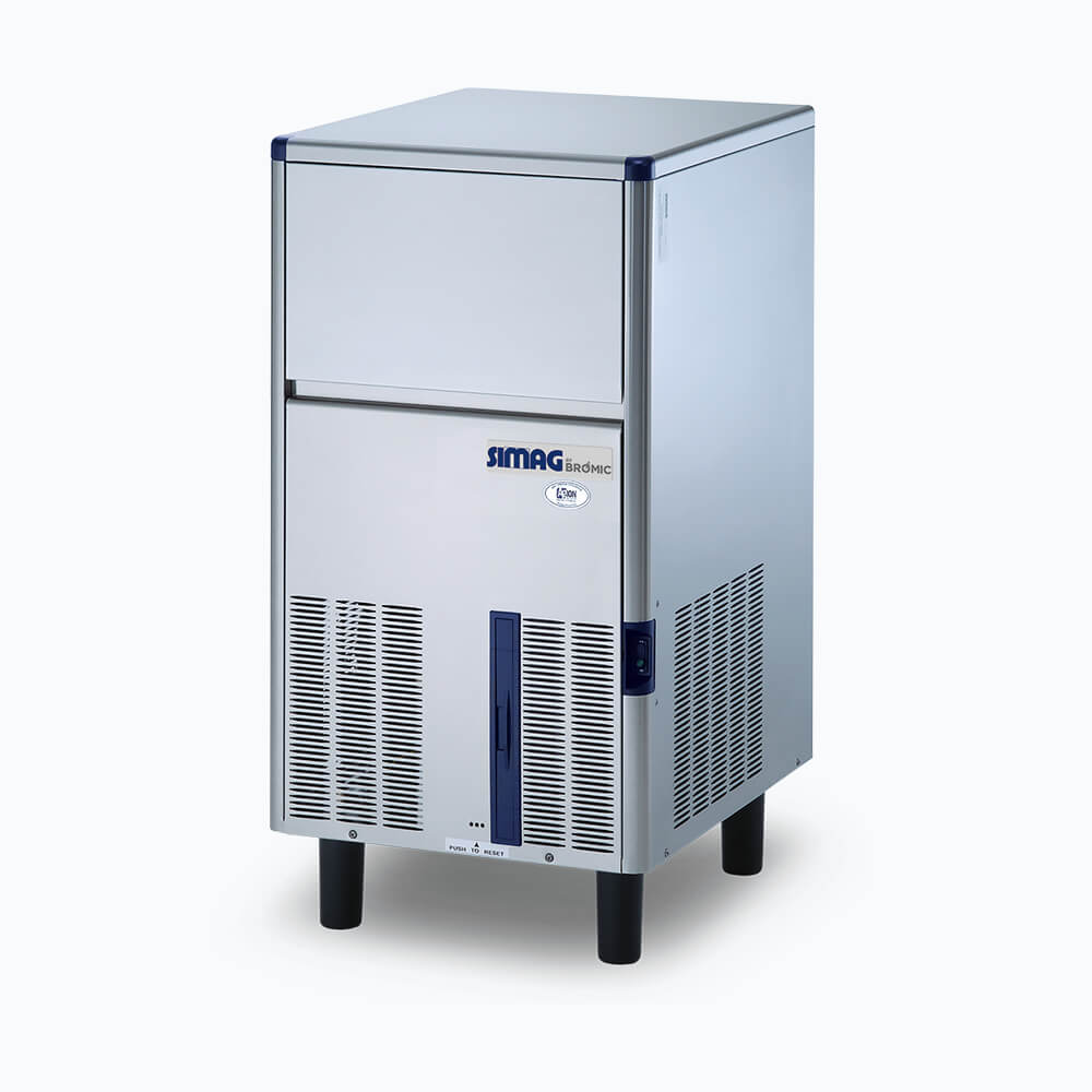 Bromic Self Contained Ice Machine - Solid Cube - 31kg/24h - kg cap (5 Years Warranty)