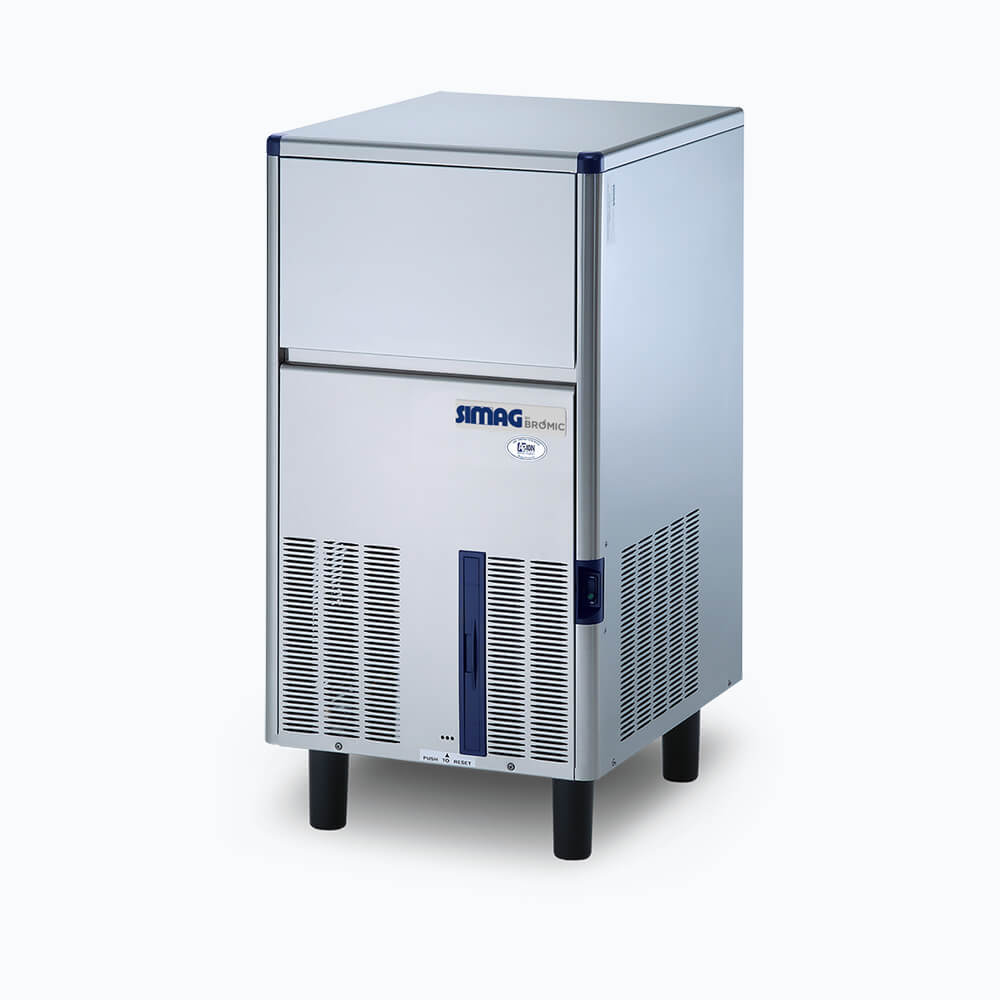 Bromic Self Contained Ice Machine - Hollow Cube - 47kg/24h - 17kg cap (5 Years Warranty)