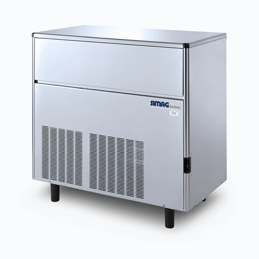 Bromic Self Contained Ice Machine - Solid Cube - 115kg/24h - 50kg cap (5 Years Warranty)