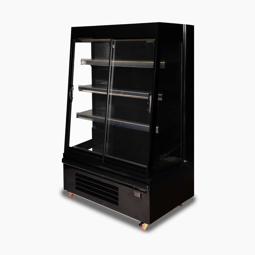 Bromic Semi Vertical Display Fridge - 938mm - 2 Doors - Sliding (5 Years Warranty)
