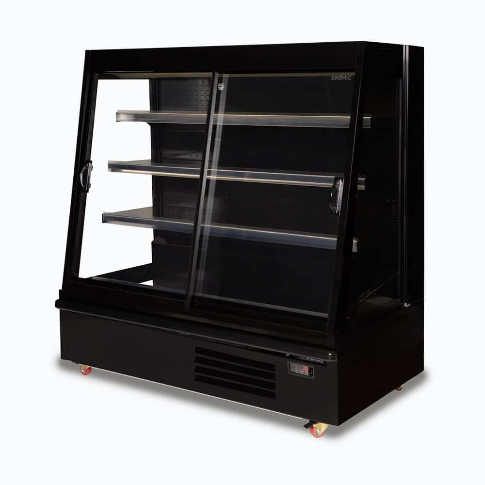 Bromic Semi Vertical Display Fridge - 1875mm - 2 Doors - Sliding (5 Years Warranty)