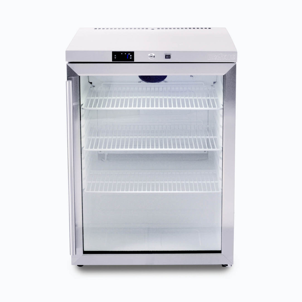 Bromic Under Bench Display Fridge - 138L - 1 Door - Glass (5 Years Warranty)