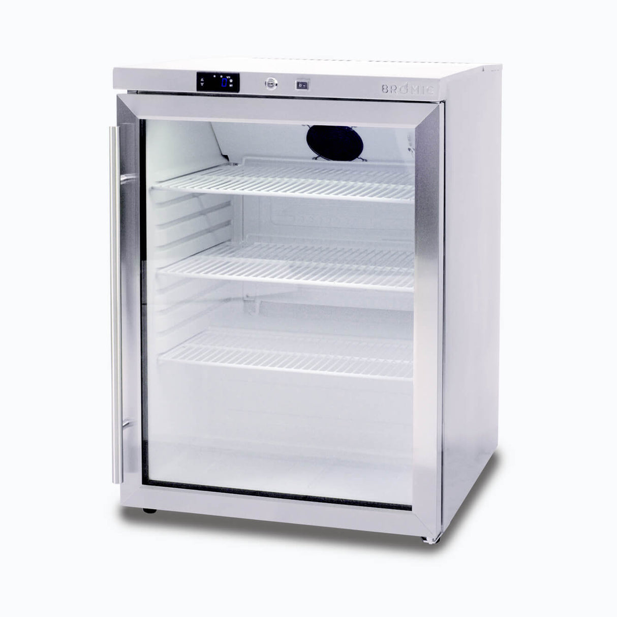 Bromic Under Bench Display Fridge - 138L - 1 Door - Glass (5 Years Warranty)