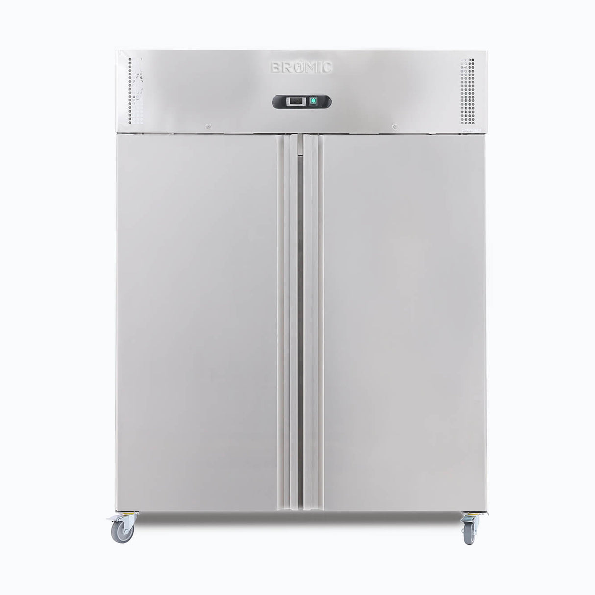 Bromic Upright Fridge - 1300L - 2 Doors - Stainless Steel (5 Years Warranty)