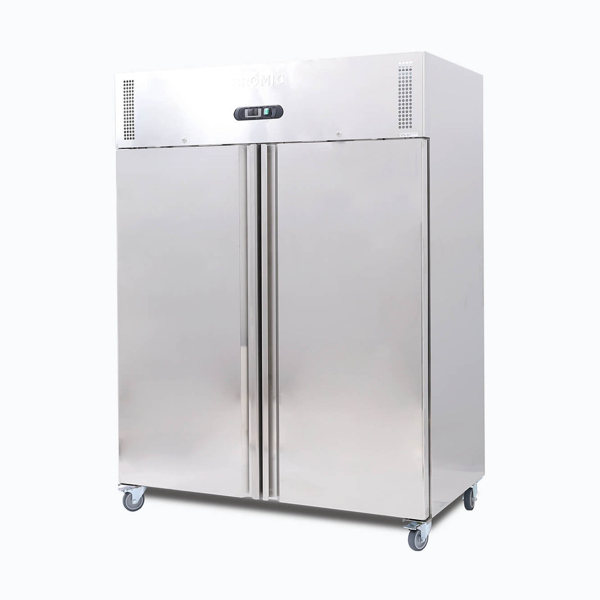 Bromic Upright Fridge - 1300L - 2 Doors - Stainless Steel (5 Years Warranty)