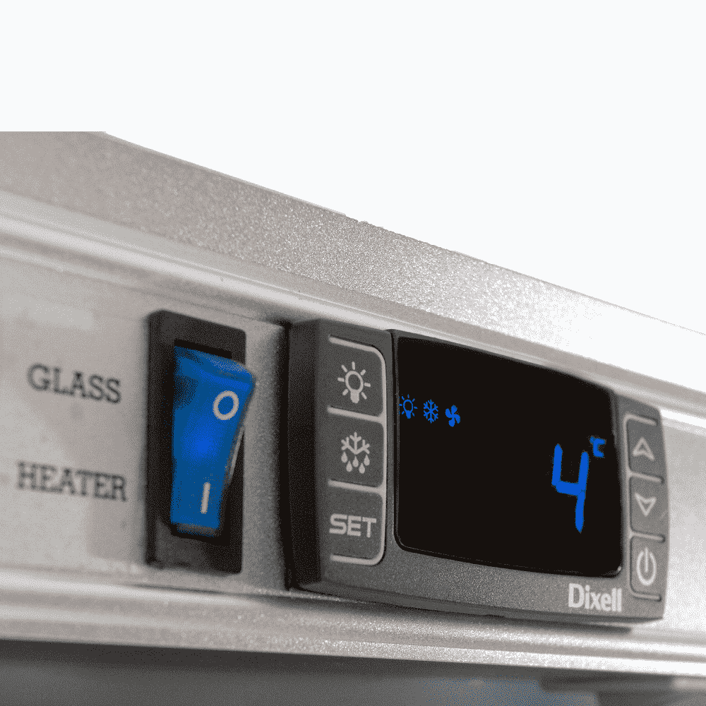 Bromic Upright Display Fridge - 1507L - 3 Doors - Flat Glass - Lightbox (5 Years Warranty)