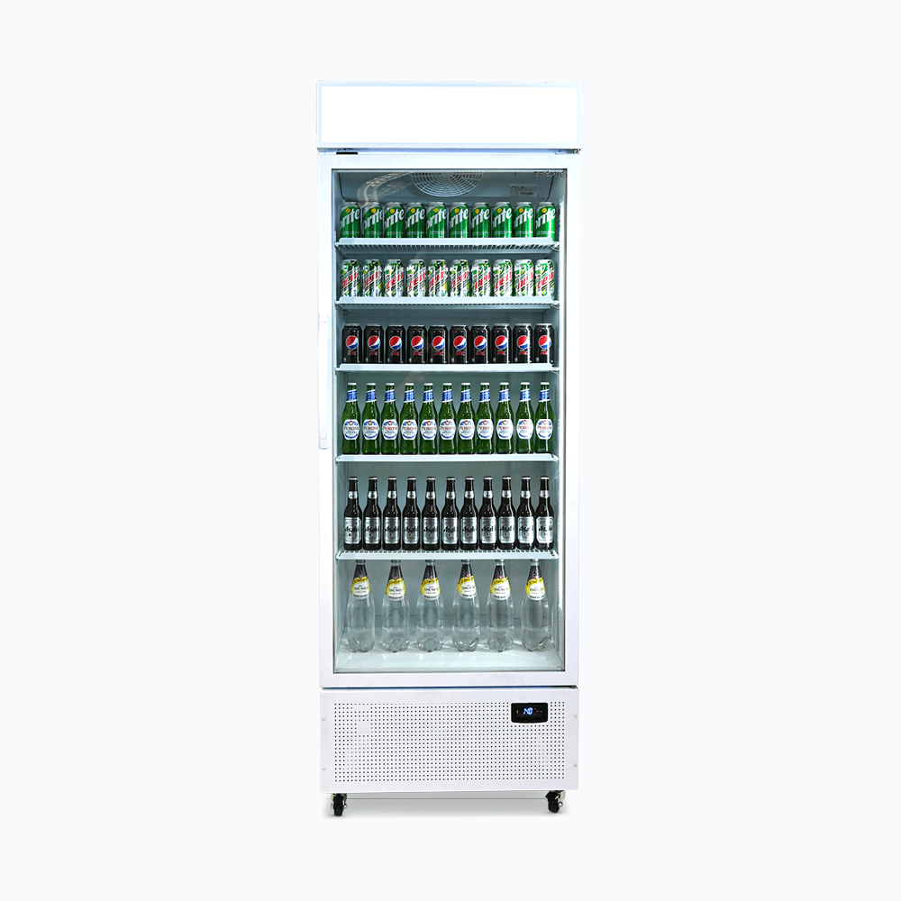 Bromic Upright Display Fridge - 659L - 1 Door - Flat Glass - Lighbox (5 Years Warranty)