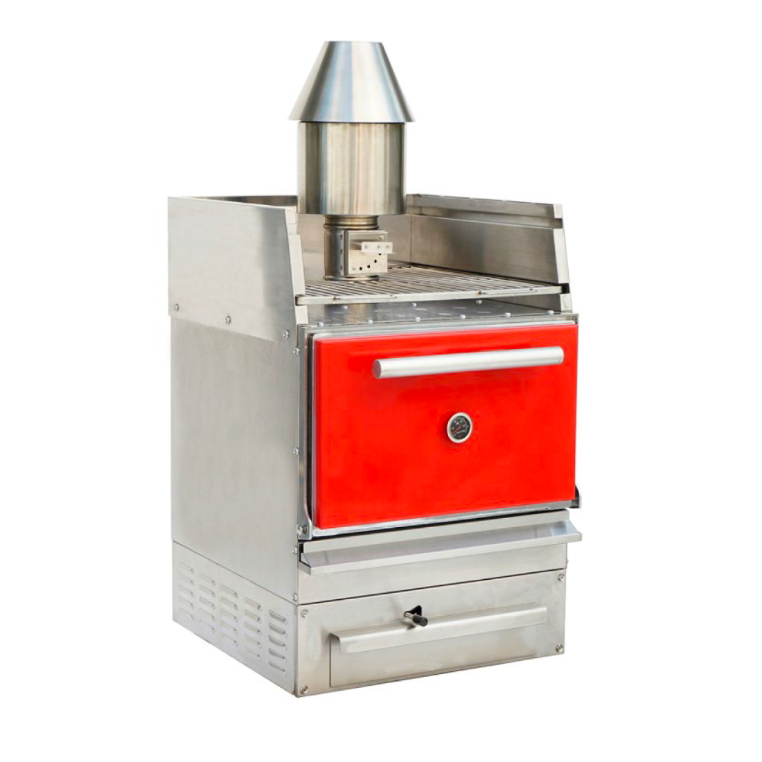 BRENNER Ember Charcoal Grill & Oven 100kg Cooking Capacity - CFO2-100R