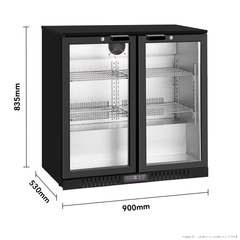 Thermaster LG-208HC – dimensions: 900 W × 530 D × 835 H mm