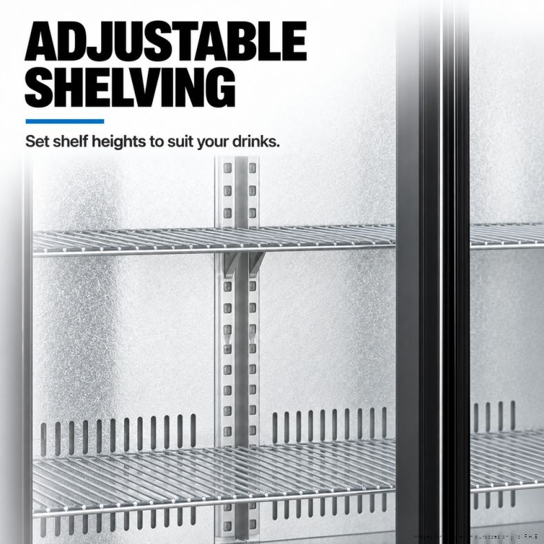 Thermaster LG-208SC – adjustable shelving