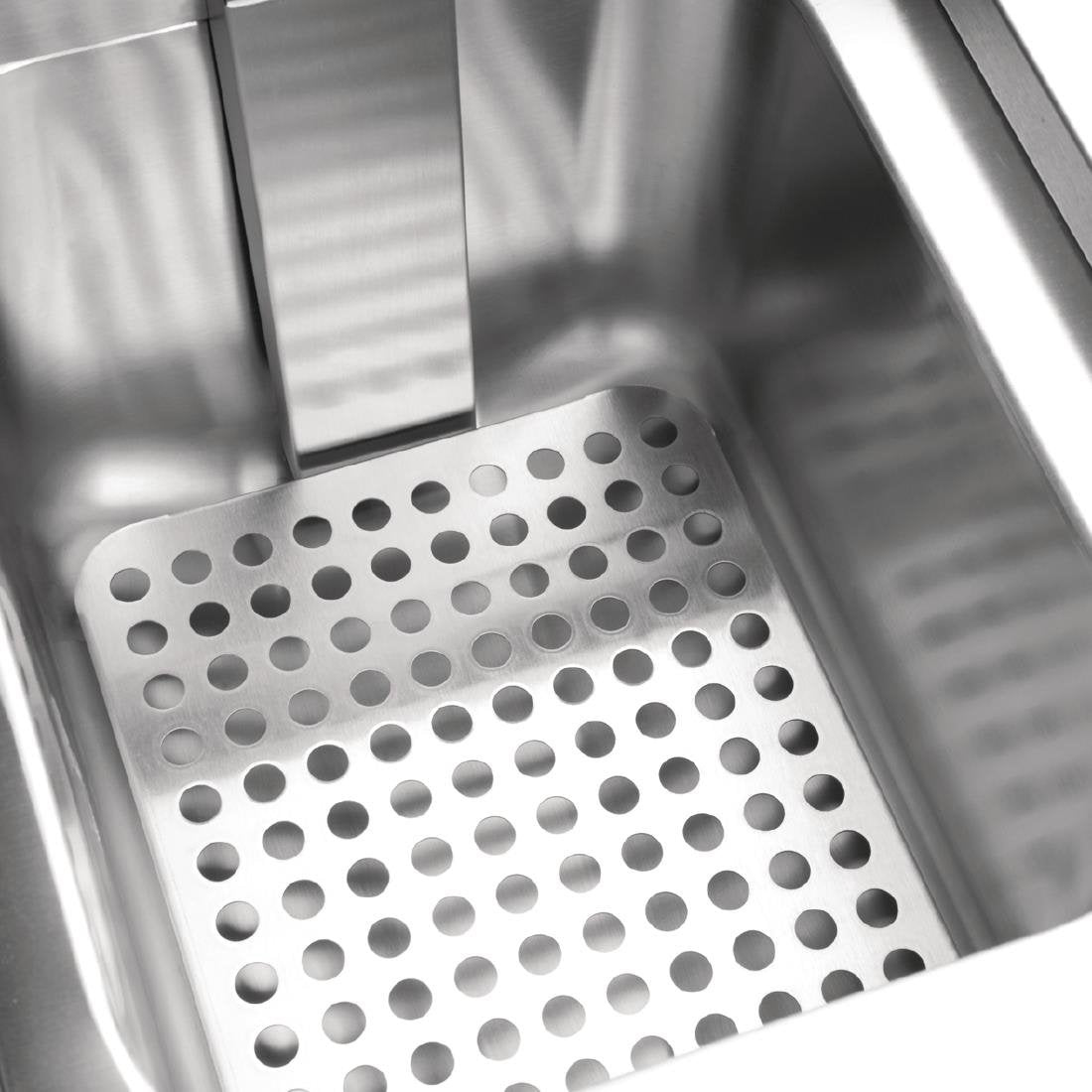 Apuro Double Induction Fryer - 2x7.5ltr - 2x3kW