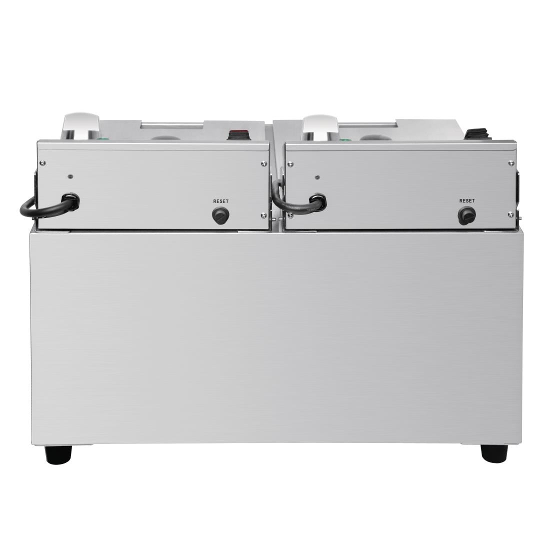 Apuro Double Fryer with Timer - 2x8Ltr - 2.9kW