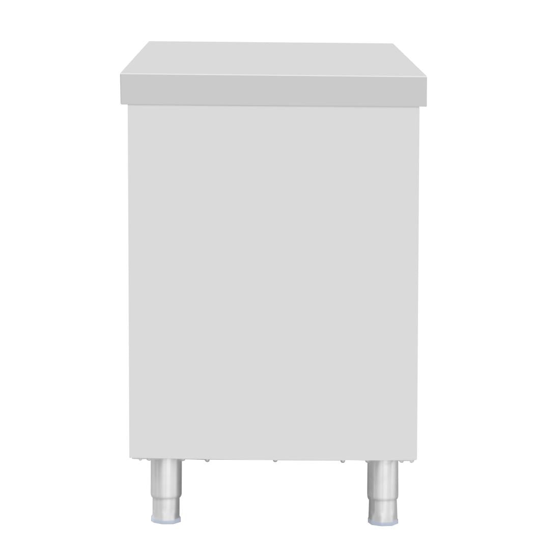 Vogue Standing Floor Cupboard Stainless Steel - 900x1800x600mm
