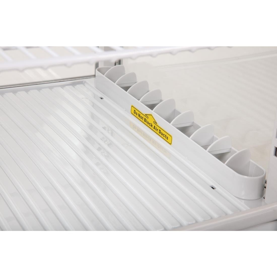 Polar C-Series Energy Efficient Display Fridge White - 68Ltr
