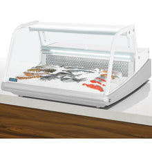 Load image into Gallery viewer, Polar Counter Top Serve Over Fish Display Unit White - 915mm