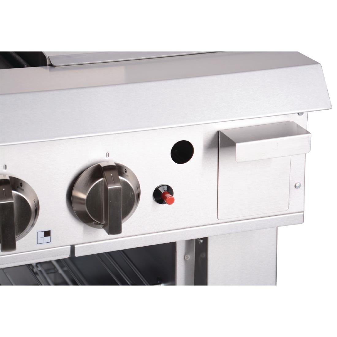 Thor 4 Burner Oven with 12" Griddle with flame failure - NG TR-4F-G12F NG