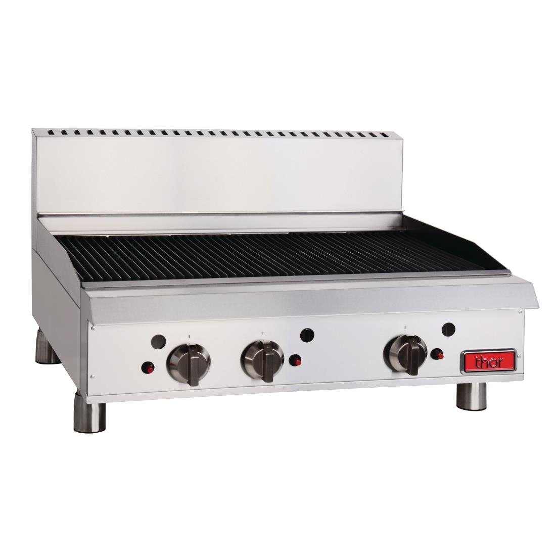 Thor Gas Char Broiler 36"-Radiant manual controls w/flame fail LPG TR-CBR36F LPG