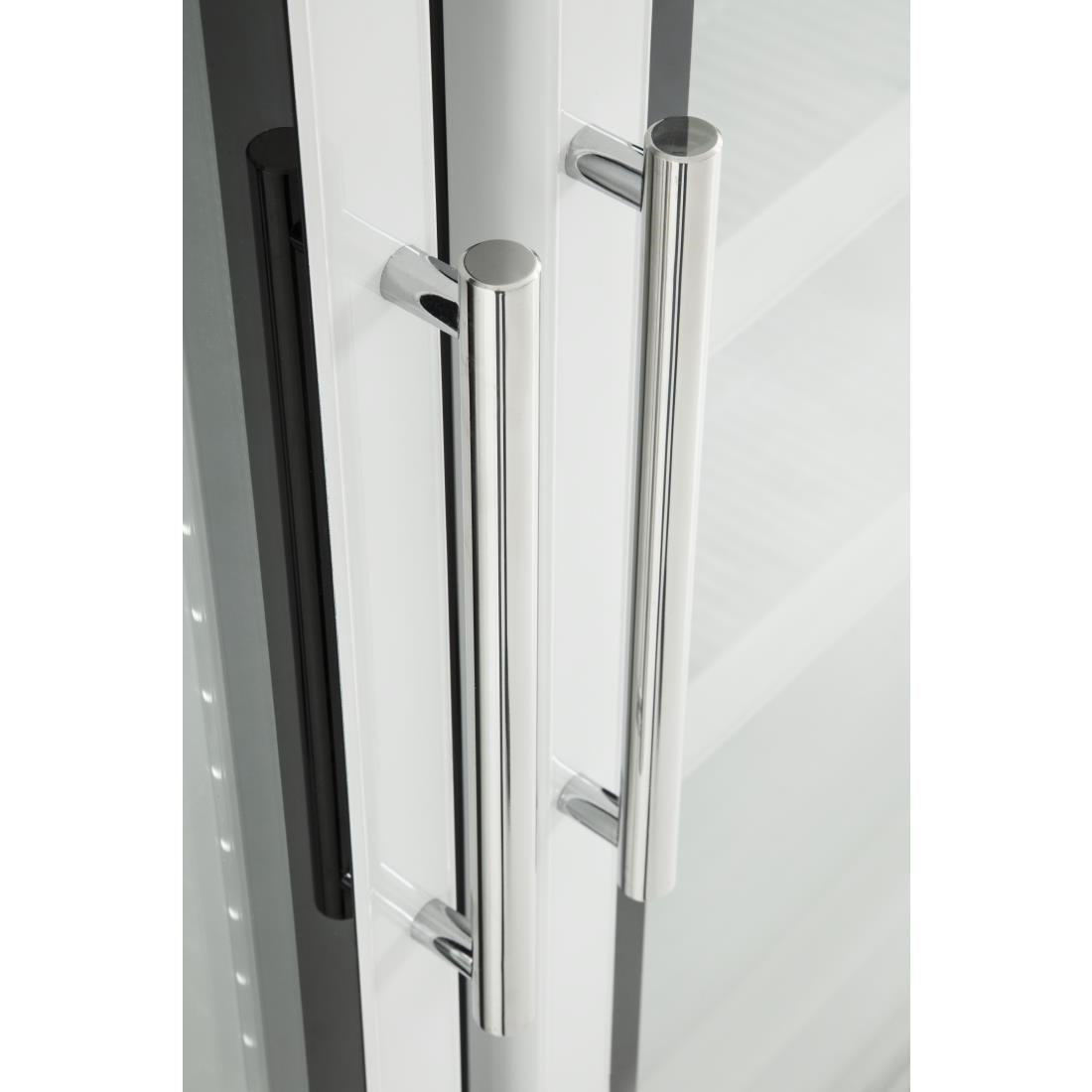 Polar G-Series Upright Display Freezer White - 920Ltr