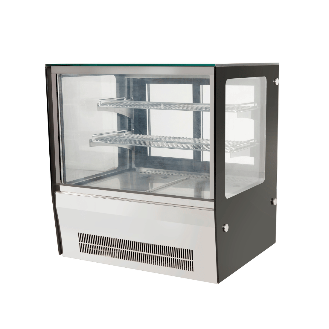 Bonvue counter top square glass cold food display - GN-660RT