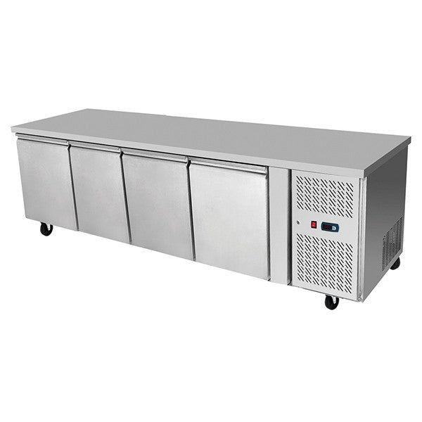 Atosa UNDERBENCH FOUR DOOR COOLING FRIDGE TABLE 2230 MM EPF3442