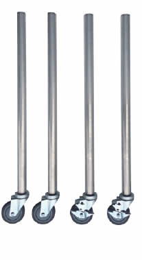 LEG WITH CASTERS SSLC4