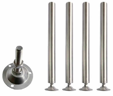 LEG WITH DISK FEET FL01