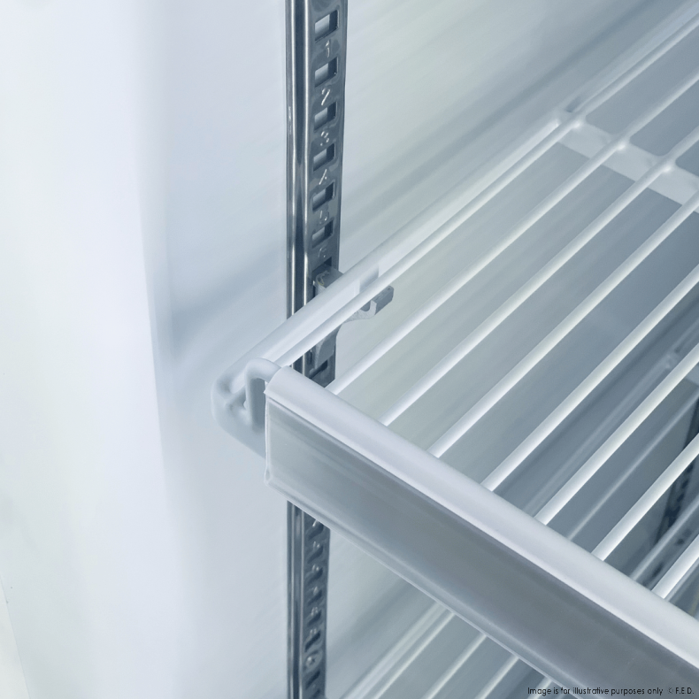 Thermaster Double Door Supermarket Fridge - LG-1000BGBM