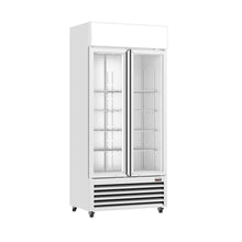 Load image into Gallery viewer, Thermaster Double Glass Door Colourbond Upright Drink Fridge - LG-580P