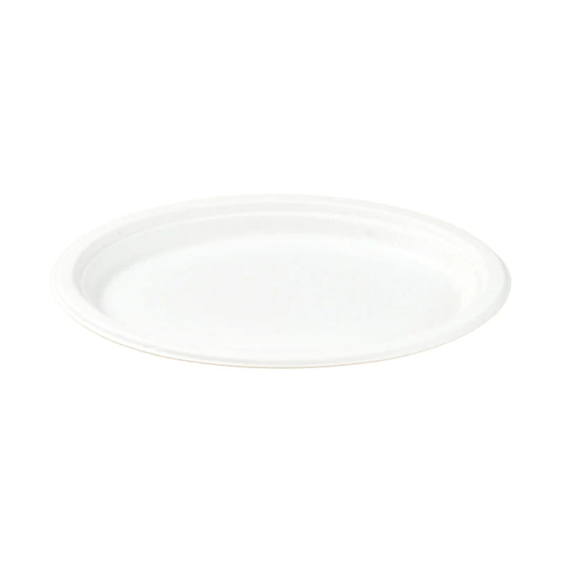 PakMax 10" Sugarcane 3-Compartment Round Plate - PL-R10-3