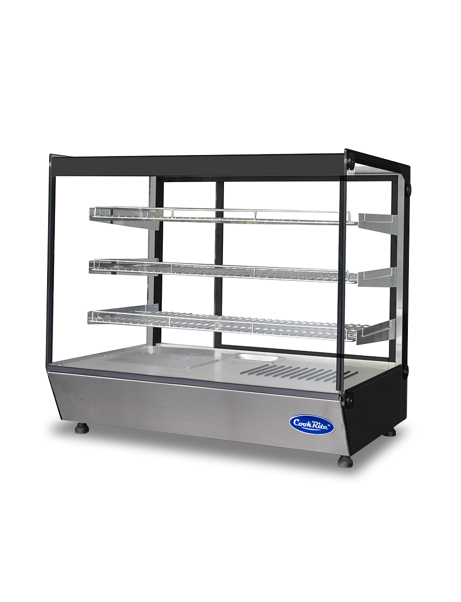 Atosa 900 square hot display showccase